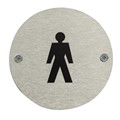 Image of Male Toilet Door Safety Sign - Pack of 10