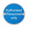 Image of Authorised Personnel Only - Pack of 10
