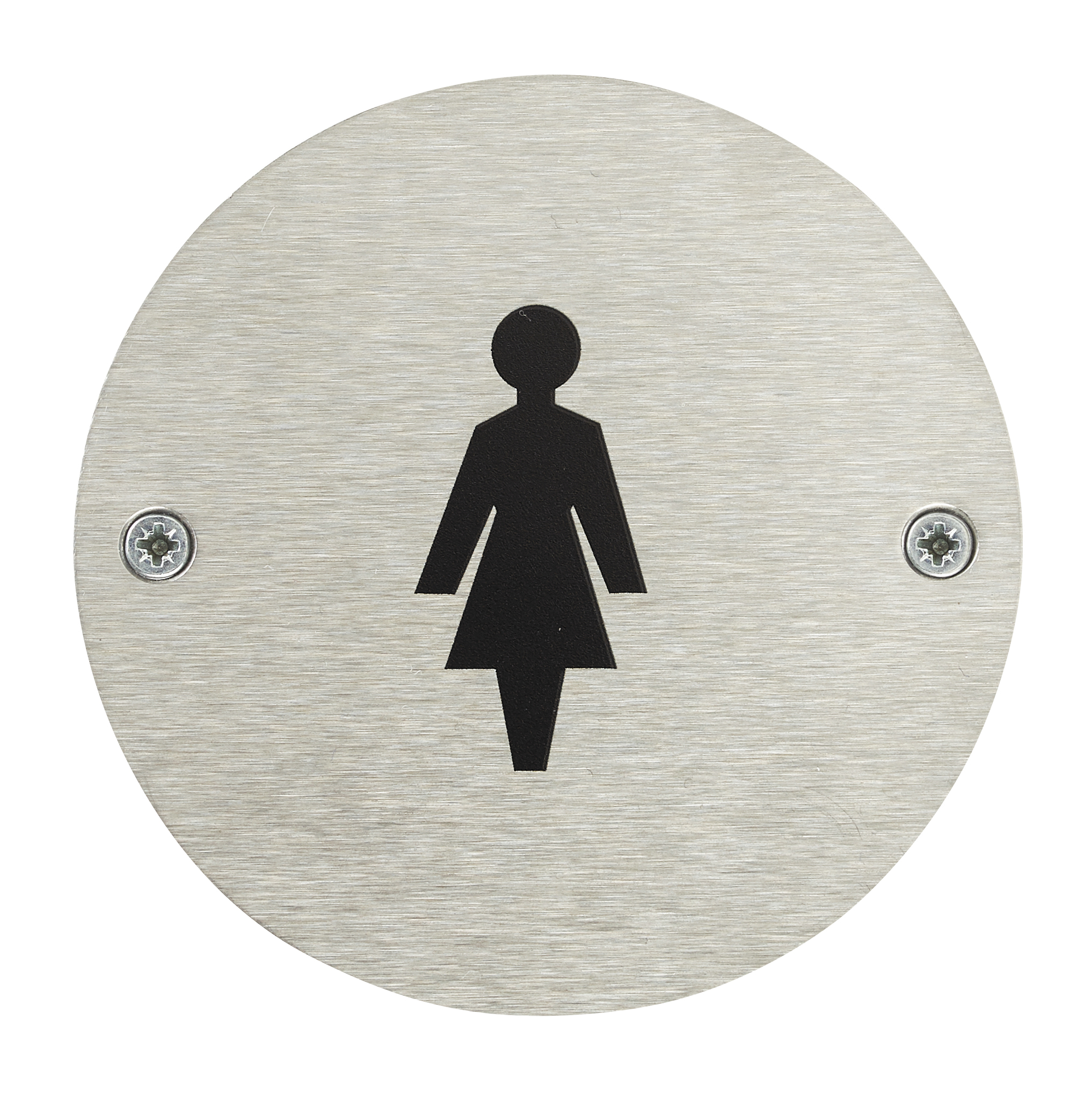 Female Toilet Door Safety Sign - Pack of 10