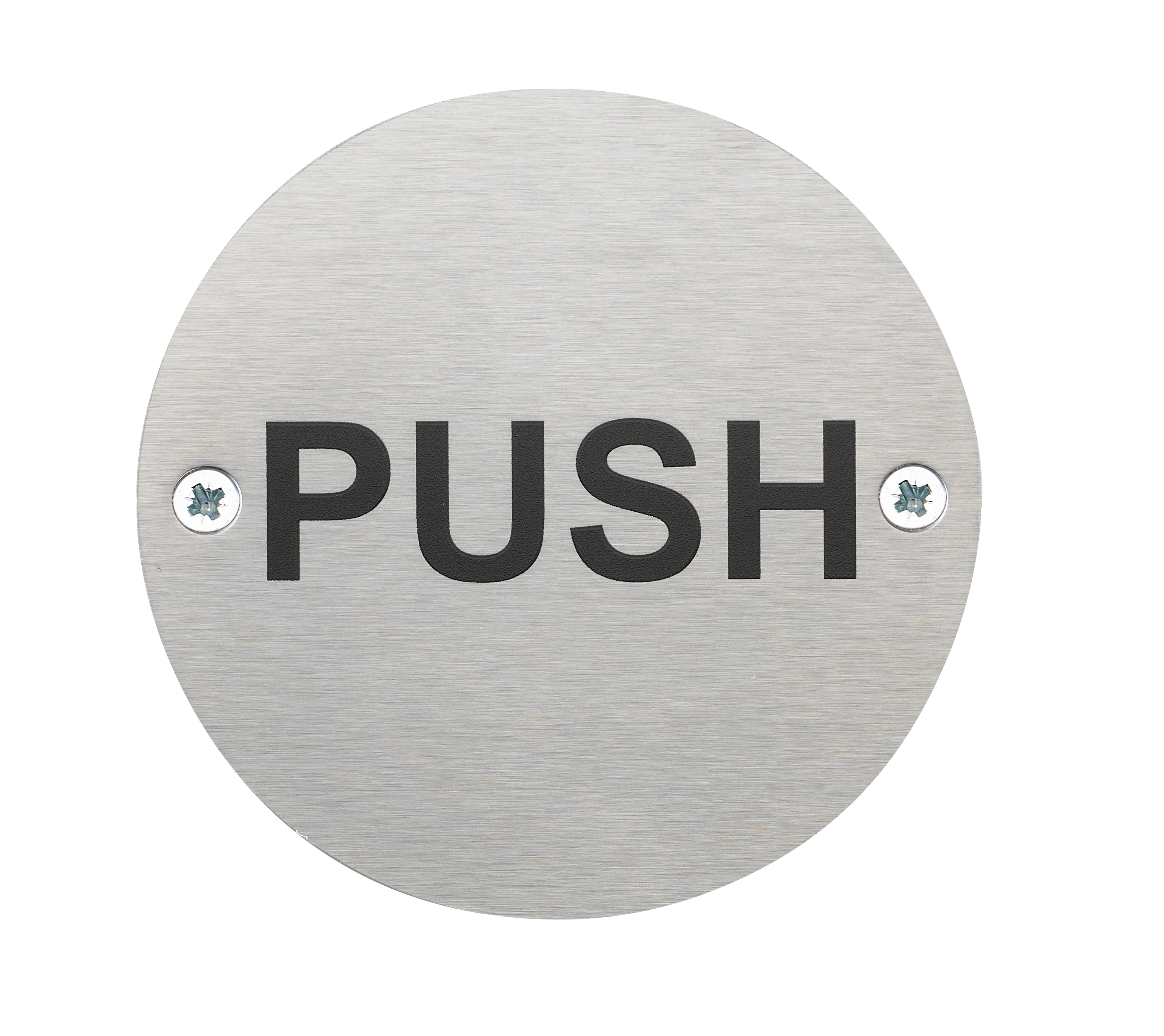 Push Safety Sign - Pack of 10