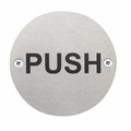 Image of Push Safety Sign - Pack of 10